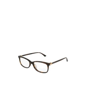 Gucci White Eyewear Rectangle Frame Glasses for men
