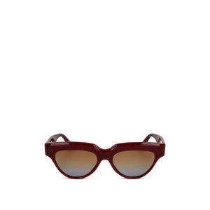 Victoria Beckham Brown Cat-Eye Sunglasses