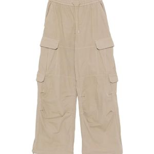 Juun.J Natural Drawstring Casual Pants for men