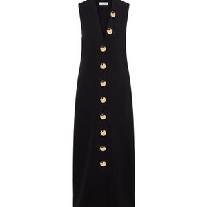 Altuzarra Black Knitted Maxi Dress
