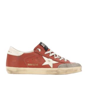 Golden Goose Deluxe Brand Pink Super Star Low-Top Sneakers