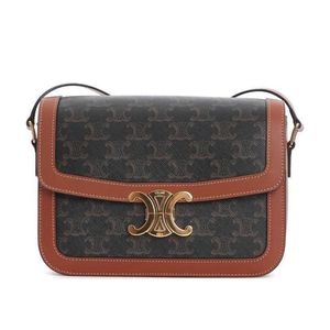 Céline Grey Classique Triomphe Bag