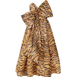 Zimmermann Natural Strapless Dress