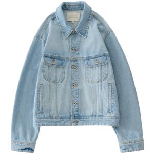 Studio Nicholson Blue Derby Denim Jacket for men
