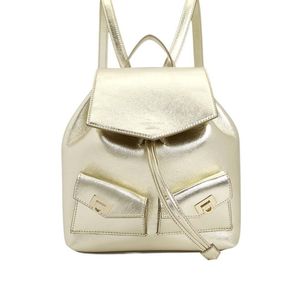Ferragamo White Mini Backpack