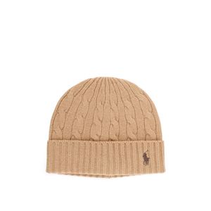 Polo Ralph Lauren Natural Classic Logo Embroidered Beanie for men