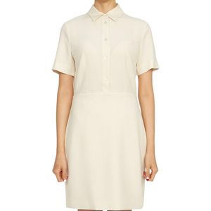Theory White Short-Sleeved Dress