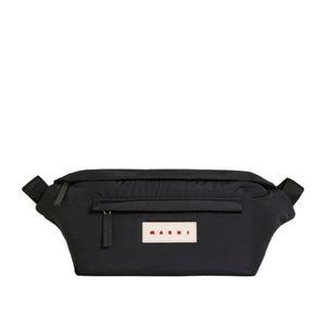 Marni Black Puff Belt Bag for men