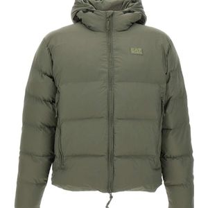 EA7 Green Mountain M Hooded Down Jacket for men