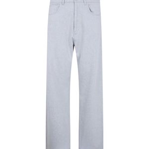 Aspesi Grey Pocket Detailed Straight-Leg Pants for men