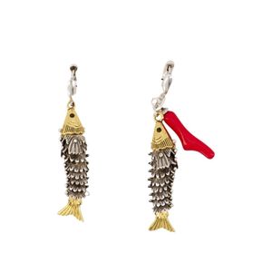 Isabel Marant White New River Earrings