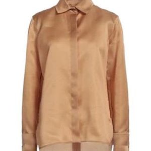 Max Mara Brown Crew-Neck Short-Sleeve T-Shirt