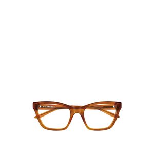 Balenciaga Brown Eyewear Cat-Eye Frame Glasses