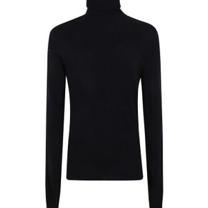MD75 Black Roll-Neck Top for men