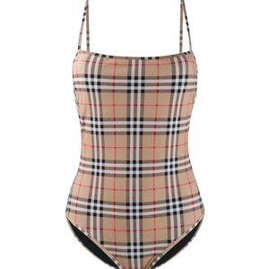 Burberry Vintage Check One-Piece Swimsuit