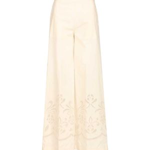Forte_forte Natural Elastic Waist Casual Pants