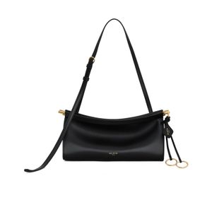 Alaïa Black Le Click East West Small Leather Bag