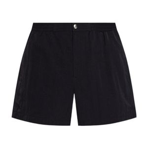 Bottega Veneta Blue Buttoned Swim Shorts for men