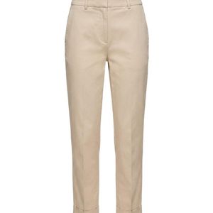 Peserico Natural Pleated Tailored Trousers
