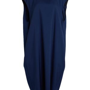 Marni Blue Short Sleeves Dress