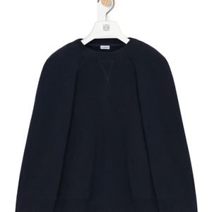 Loewe Blue Cape Sweatshirt