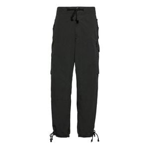 Maison Margiela Black Drawstring Cargo Pants for men
