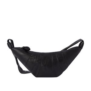 Lemaire Black Croissant Medium Shoulder Bag for men