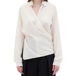 Ann Demeulemeester White Alba Tie Wrap Shirt