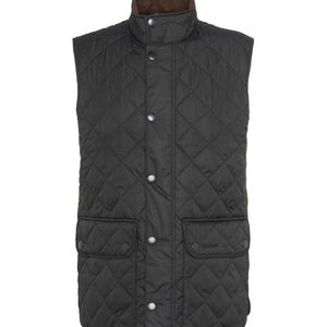 Barbour Black Lowerdale Quilted Gilet for men