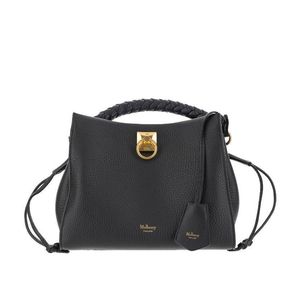 Mulberry Black Small Iris Top Handle Bag
