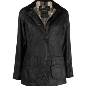 Barbour Black Beadnell Wax Jacket