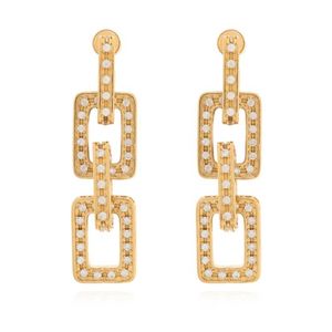 Marni Metallic Crystal- Embellished Earrings