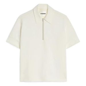 Jil Sander White Polo T-Shirt