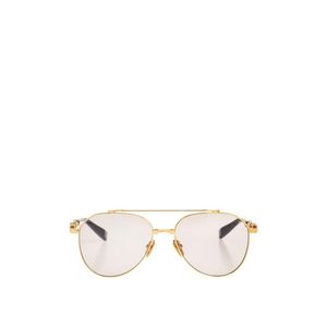 Balmain White Full Frame Sunglasses for men