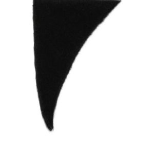 Uma Wang Black Triangle Scarf