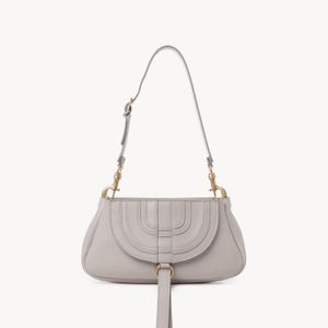 Chloé White Chloé Marcie Shoulder Bag