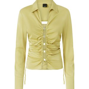 Pinko Green Shiny Blouse