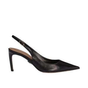 Dolce & Gabbana Black Pointed Toe Slingback Pumps