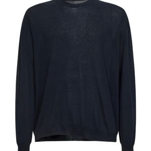 Uma Wang Blue Crew Neck Knitwear for men