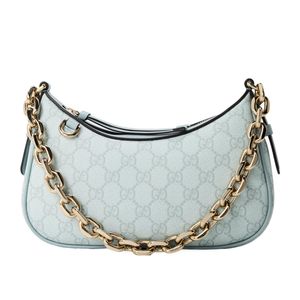 Gucci Blue Emblem Shldr Ld62
