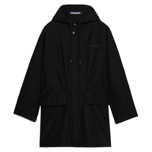 Jacquemus Black La Parka Marrone Hooded Parka for men
