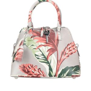 Maison Margiela Pink Floral-Print Handbag