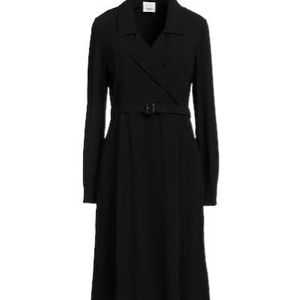 Burberry Black Solid Blazer Dress