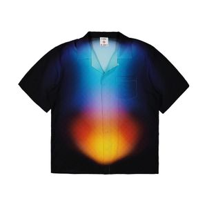 Casablanca Blue Print Shirt for men