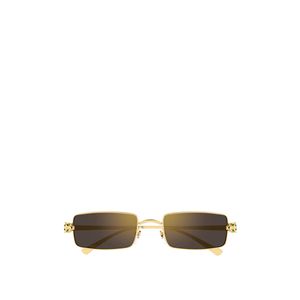 Cartier White Rectangle Frame Sunglasses for men