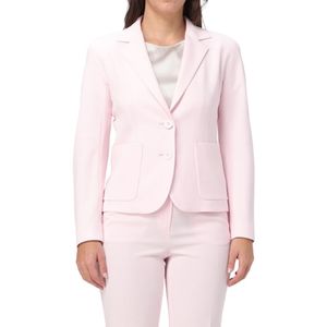 Max Mara Pink Long-Sleeved Suit Coat