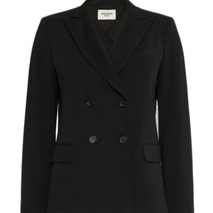 Weekend by Maxmara Black Double-Breasted Blazer