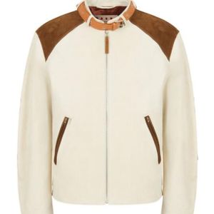 Marni Natural Buckle Collar Jacket for men