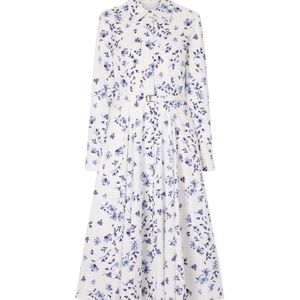 Emilia Wickstead White Casual Shirt Dress