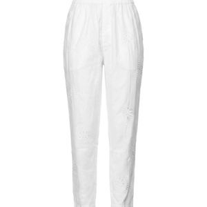 Isabel Marant White Casual Trousers
